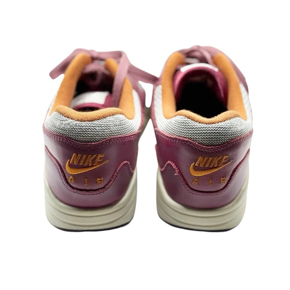 Nike Air Max 1 Patta Waves Retro Low Burgundy‎ Sail Mens Size 12 DO9549-001